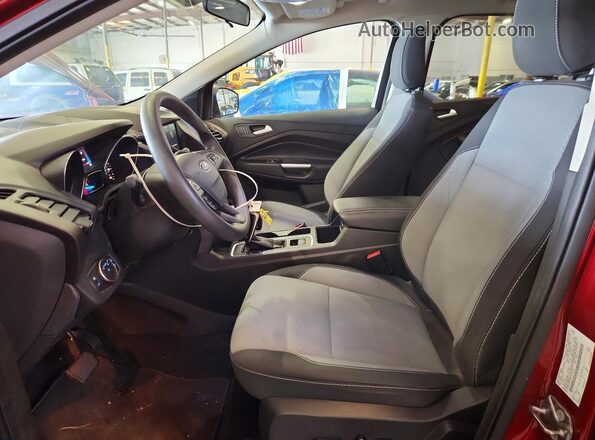 1FMCU0GDXKUA75189 2019 FORD ESCAPE Red Vista interior delantera