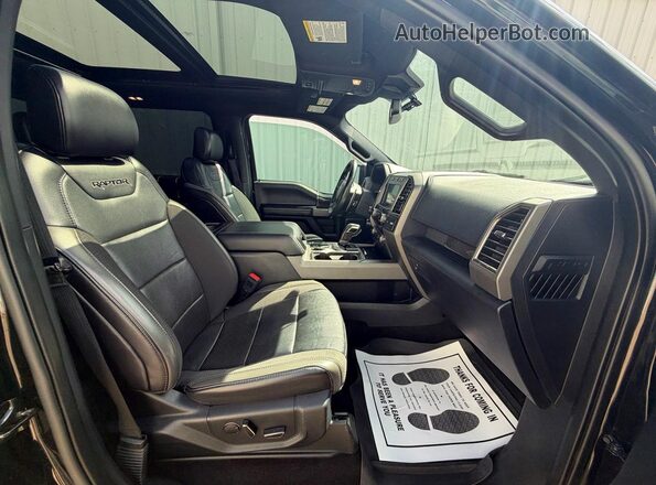 1FTFW1RG2KFB90303 2019 FORD F150 Black უკანა ხედი