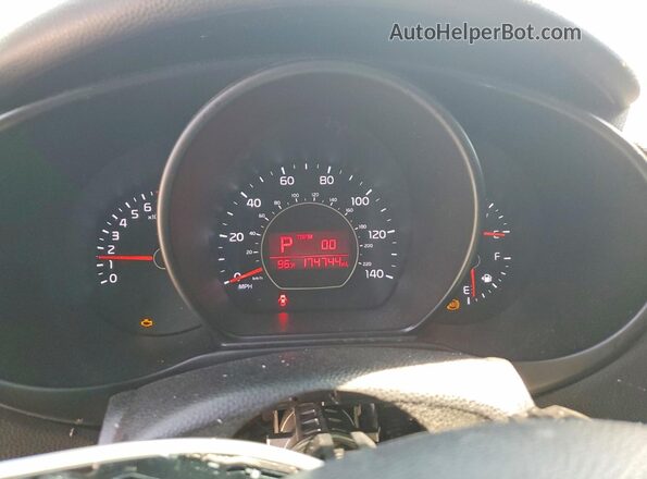 KNDJP3A5XH7425871 2017 KIA SOUL Blue უკანა სავარძლების ხედი