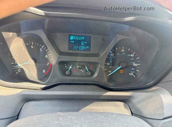 1FDZX2XM7GKB41228 2016 FORD TRANSIT Silver Widok deski rozdzielczej