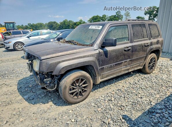 1C4NJPBAXHD161722 2017 JEEP PATRIOT Серый Задняя левая четверть
