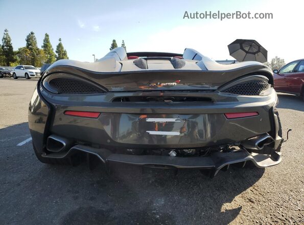 SBM13FAA3JW004247 2018 MCLAREN 570S Black Հետևի տեսք