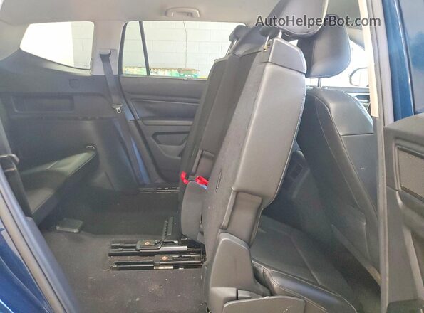 1V2UR2CA1KC571617 2019 VOLKSWAGEN ATLAS Blue Widok komory silnika