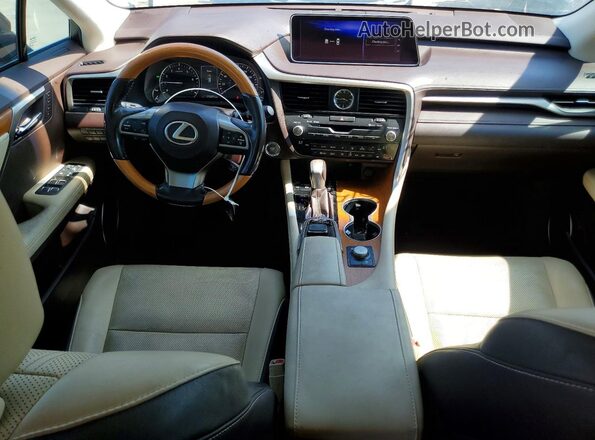 2T2ZZMCA6GC017907 2016 LEXUS RX Black Instrument cluster view
