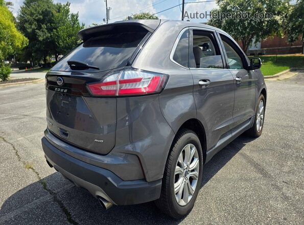 2FMPK4K95MBA27089 2021 FORD EDGE Brown Widok z przodu