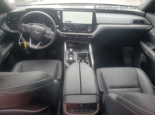 5TDAAAB66SS023193 2025 LEXUS TX Black Սարքավորումների վահանակի տեսք