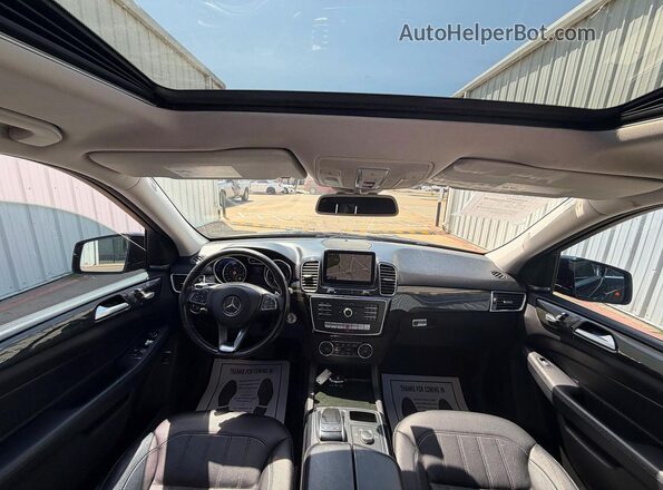4JGDA5JB0GA669185 2016 MERCEDES-BENZ GLE Black Vista de los asientos traseros
