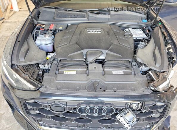 WA1EVBF18SD028198 2025 AUDI Q8 Blue Vista de la etiqueta del VIN