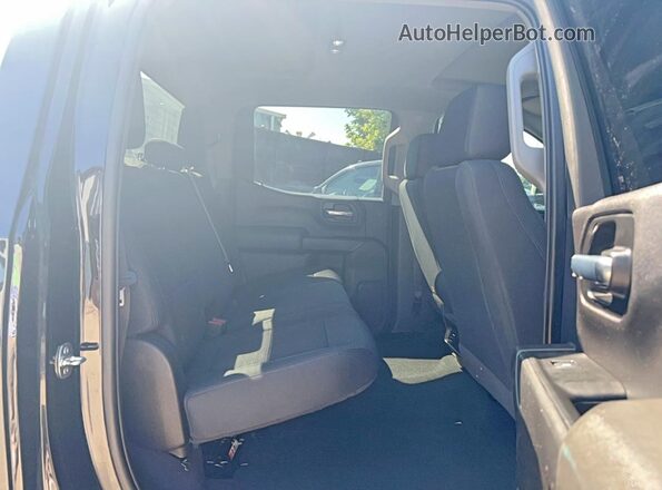 3GCPWBEKXNG147996 2022 CHEVROLET SILVERADO Black Вид салону спереду