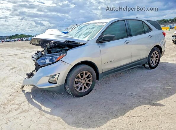 3GNAXHEV2KS624291 2019 CHEVROLET EQUINOX Silver Tył lewy