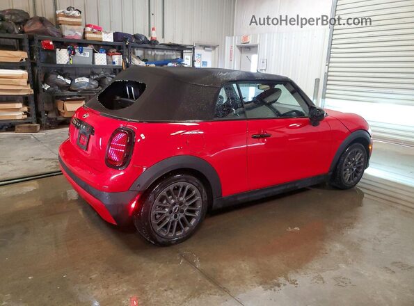 WMW23GX08T2Y33937 2026 MINI COOPER Красный Передняя правая четверть
