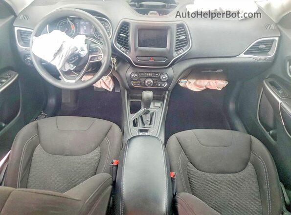 1C4PJLCBXKD160358 2019 JEEP CHEROKEE Burgundy Widok zestawu wskaźników