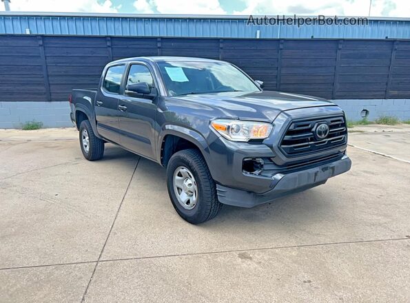 5TFAX5GN7JX104508 2018 TOYOTA TACOMA Gray Rear left