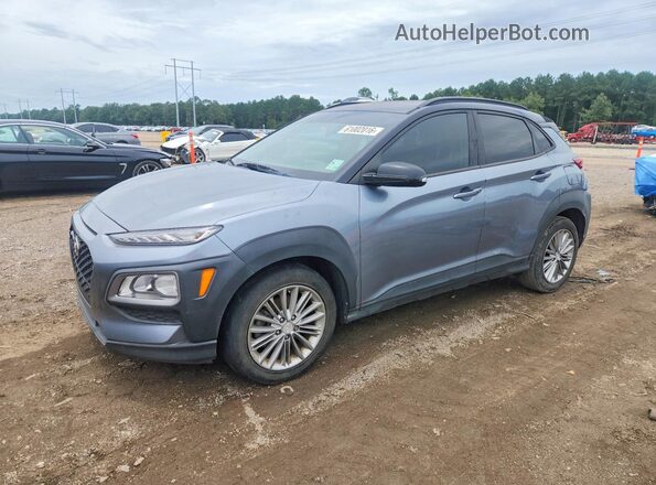 KM8K2CAA0JU143788 2018 HYUNDAI KONA Серебряный Задняя левая четверть