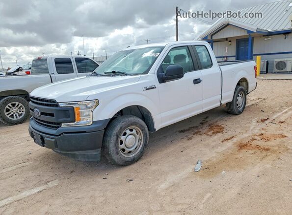 1FTEX1C57JKE51317 2018 FORD F150 White Հետևի ձախ