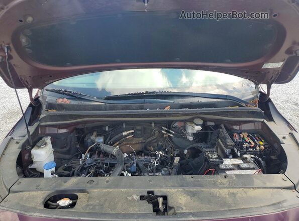 KNDMC5C13K6536886 2019 KIA SEDONA Maroon Engine compartment view