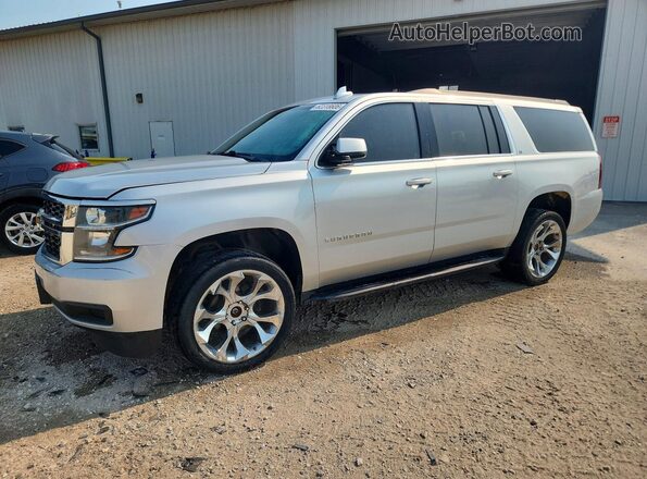 1GNSKHKC7KR395180 2019 CHEVROLET SUBURBAN Серебряный Задняя левая четверть