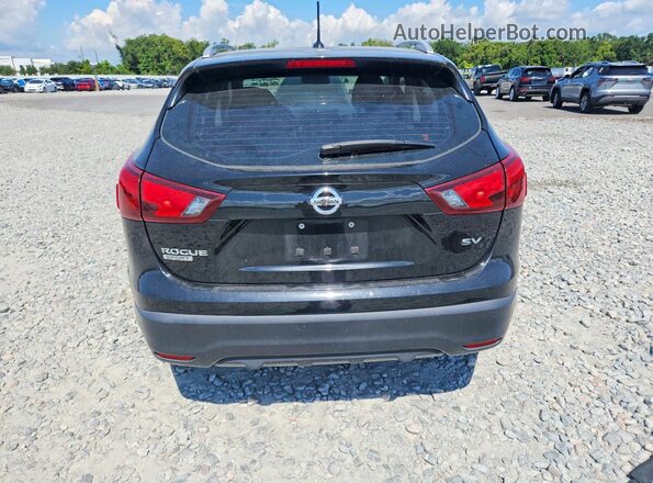 JN1BJ1CP1JW162922 2018 NISSAN ROGUE Black Սալոնի դիմացի տեսք