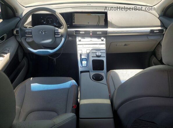 KM8J84A66MU013515 2021 HYUNDAI NEXO White Սարքավորումների վահանակի տեսք