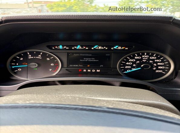 1FTFW1E58LFC49795 2020 FORD F150 Black Սարքավորումների վահանակի տեսք