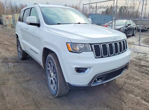 1C4RJFBG0JC132497 2018 JEEP GRAND White Trasero izquierdo