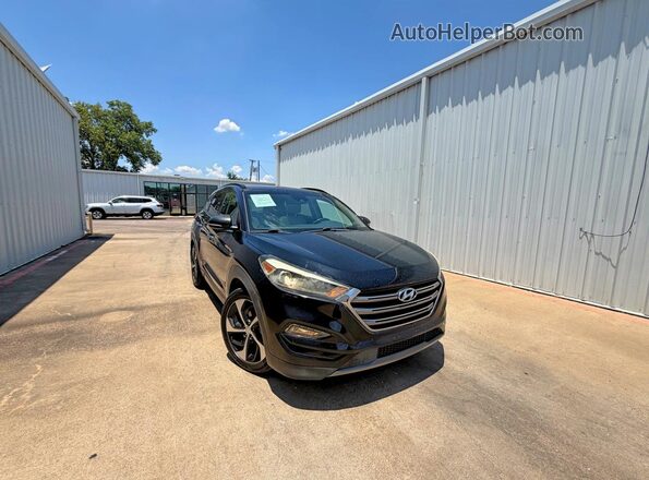 KM8J33A24GU046040 2016 HYUNDAI TUCSON Black Задня ліва чверть