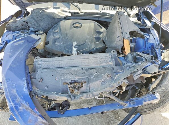 1G1FB1RS8L0148117 2020 CHEVROLET CAMARO Blue Vista del compartimento del motor
