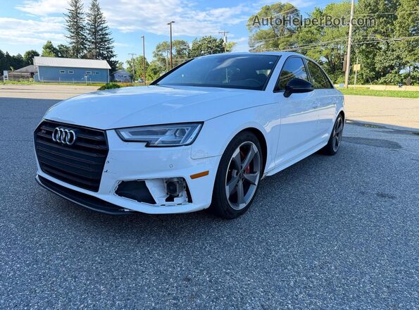 WAUC4AF41KA053138 2019 AUDI S4 White Հետևի ձախ