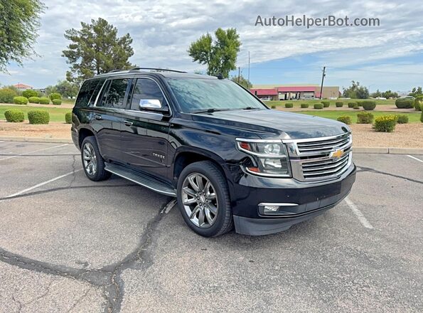 1GNSCCKC6GR458373 2016 CHEVROLET TAHOE Black Rear left