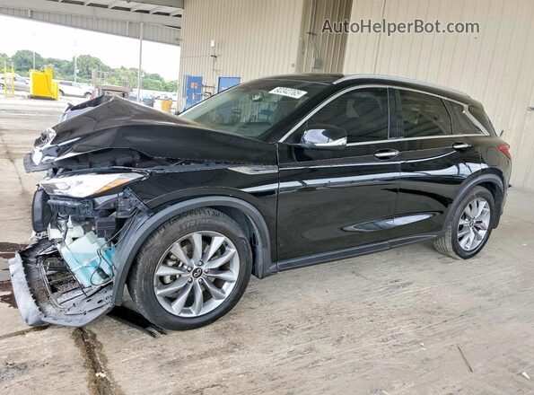 3PCAJ5BA3MF106695 2021 INFINITI QX50 Black Tył lewy