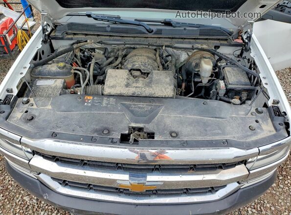 1GCNCNEH6GZ415726 2016 CHEVROLET SILVERADO Белый Вид подкапотного пространства