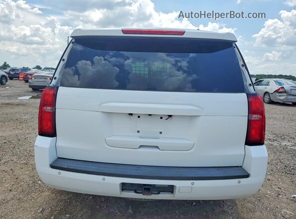1GNLCDECXKR272656 2019 CHEVROLET TAHOE Белый Вид салона спереди