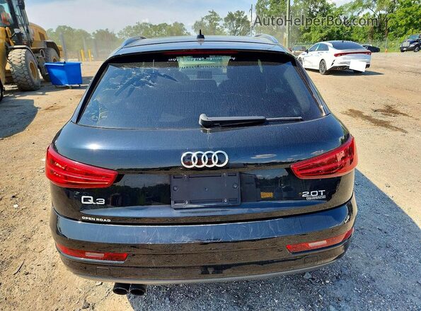 WA1JCCFS4JR007918 2018 AUDI Q3 Black Սալոնի դիմացի տեսք
