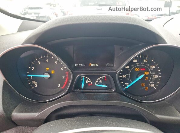 1FMCU9GD5KUB81330 2019 FORD ESCAPE White Հետևի նստատեղերի տեսք