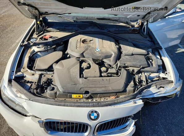 WBA8E1C54JA178276 2018 BMW 3 SERIES White ძრავის განყოფილების ხედი