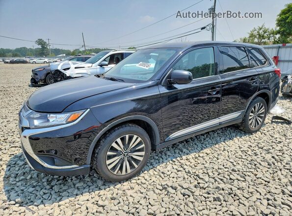 JA4AD2A34KZ011525 2019 MITSUBISHI OUTLANDER Black Tył lewy