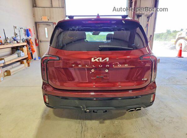 5XYP5DGC9RG455783 2024 KIA TELLURIDE Red Սալոնի դիմացի տեսք