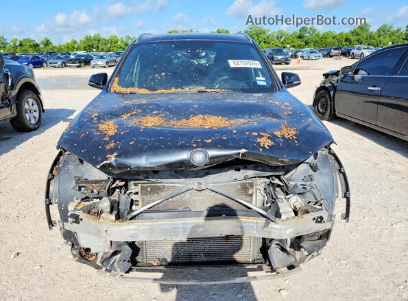 WBXHT3C34G5E55714 2016 BMW X1 Black Widok z tyłu
