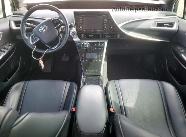 JTDBVRBD9KA006312 2019 TOYOTA MIRAI White Вид панелі приладів