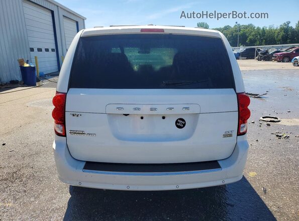 2C4RDGCG1HR625764 2017 DODGE GRAND White Widok wnętrza z przodu