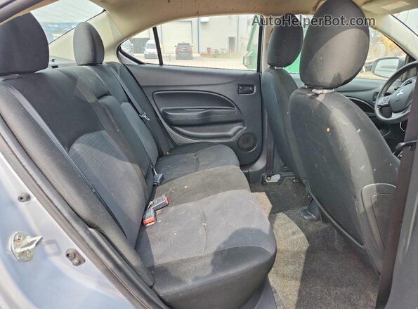 ML32FUFJ8NHF09248 2022 MITSUBISHI MIRAGE Silver Vista interior trasera