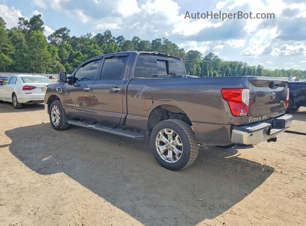 1N6BA1F24GN500967 2016 NISSAN TITAN Коричневый Задняя правая четверть