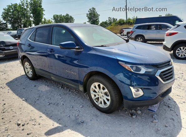 2GNAXUEV6K6233071 2019 CHEVROLET EQUINOX Синий Вид спереди