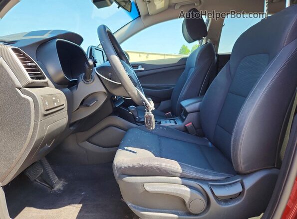 KM8J2CA45KU873719 2019 HYUNDAI TUCSON Red Dashboard view
