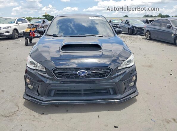 JF1VA1B69L9812056 2020 SUBARU WRX Black Вид ззаду