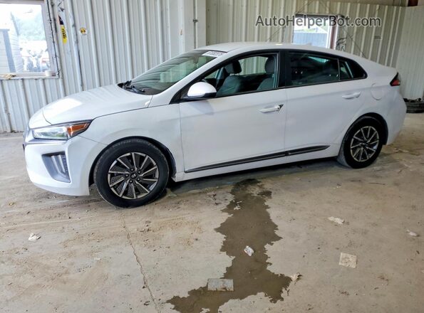KMHC75LJ0MU077956 2021 HYUNDAI IONIQ Белый Задняя левая четверть
