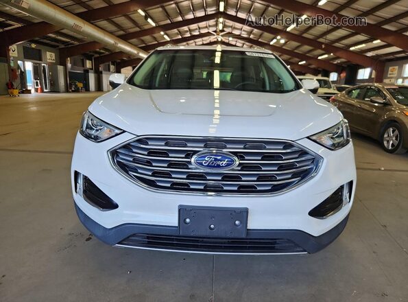 2FMPK3J95KBB61898 2019 FORD EDGE White Հետևի տեսք