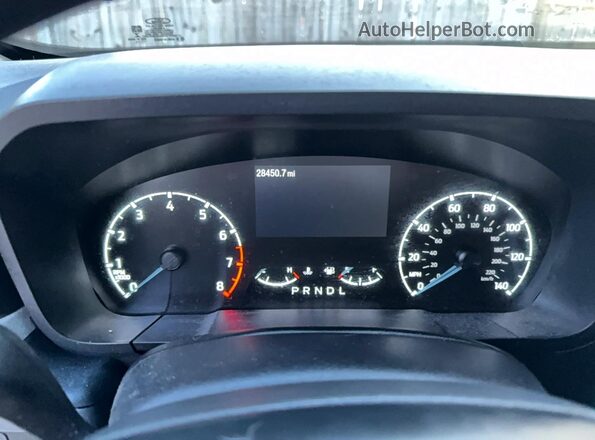 3FTTW8E98NRA52842 2022 FORD MAVERICK Black Вид щитка приладів