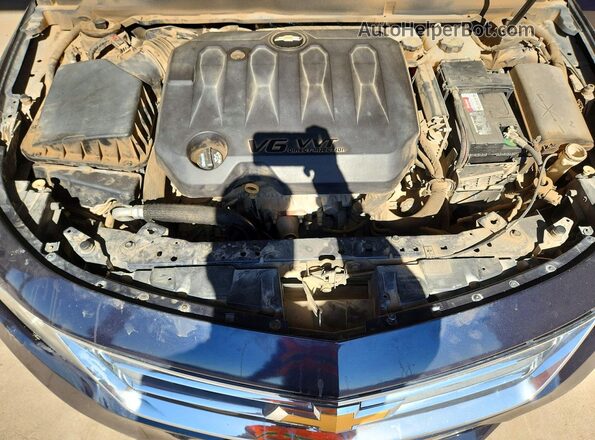 2G11Z5S32K9111097 2019 CHEVROLET IMPALA Blue Вид підкапотного простору