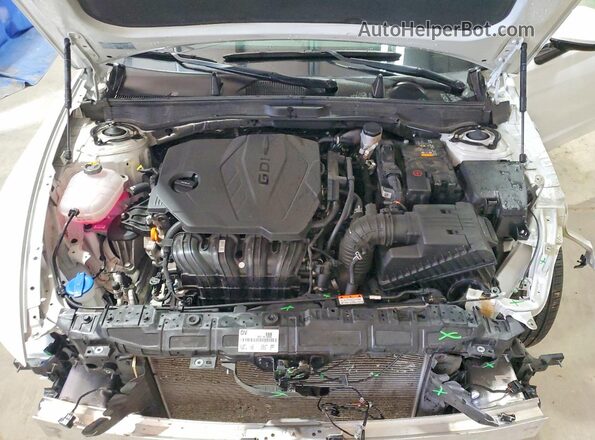 KMHL64JA1SA489382 2025 HYUNDAI SONATA White Սալոնի հետևի տեսք